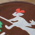 Studio Ghibli Kiki’s Delivery Service Chocolate Cake Velvet Pouch Large