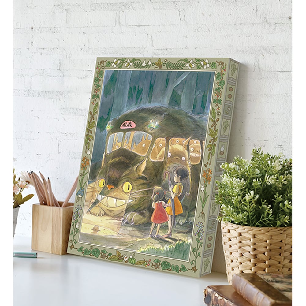 Studio Ghibli My Neighbour Totoro Catbus Arrival Art Board Jigsaw Puzzle 366 Pieces ATB-63