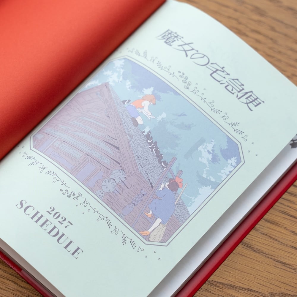Studio Ghibli Kiki’s Delivery Service 2027 B6 Weekly & Monthly Schedule Planner MJT-27