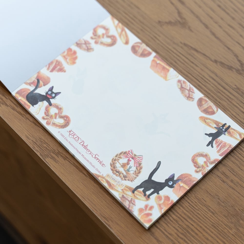 Studio Ghibli Kiki’s Delivery Service Jiji Bakery Memo Pad 1225-16