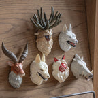 Studio Ghibli Princess Mononoke Face Magnet Complete Box Set – 6 Designs