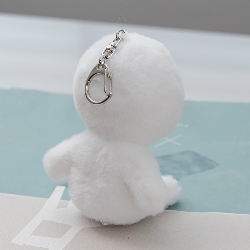 Studio Ghibli Princess Mononoke Kodama Plush Keychain Mascot K-9945