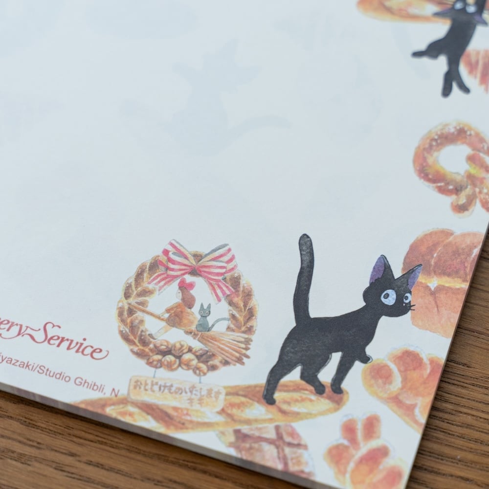 Studio Ghibli Kiki’s Delivery Service Jiji Bakery Memo Pad 1225-16