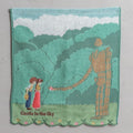 Studio Ghibli Castle in the Sky Wash Towel – Garden Guardian Robot Soldier