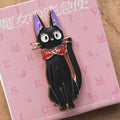 Studio Ghibli Kiki's Delivery Service Jiji Metal Brooch GB-07