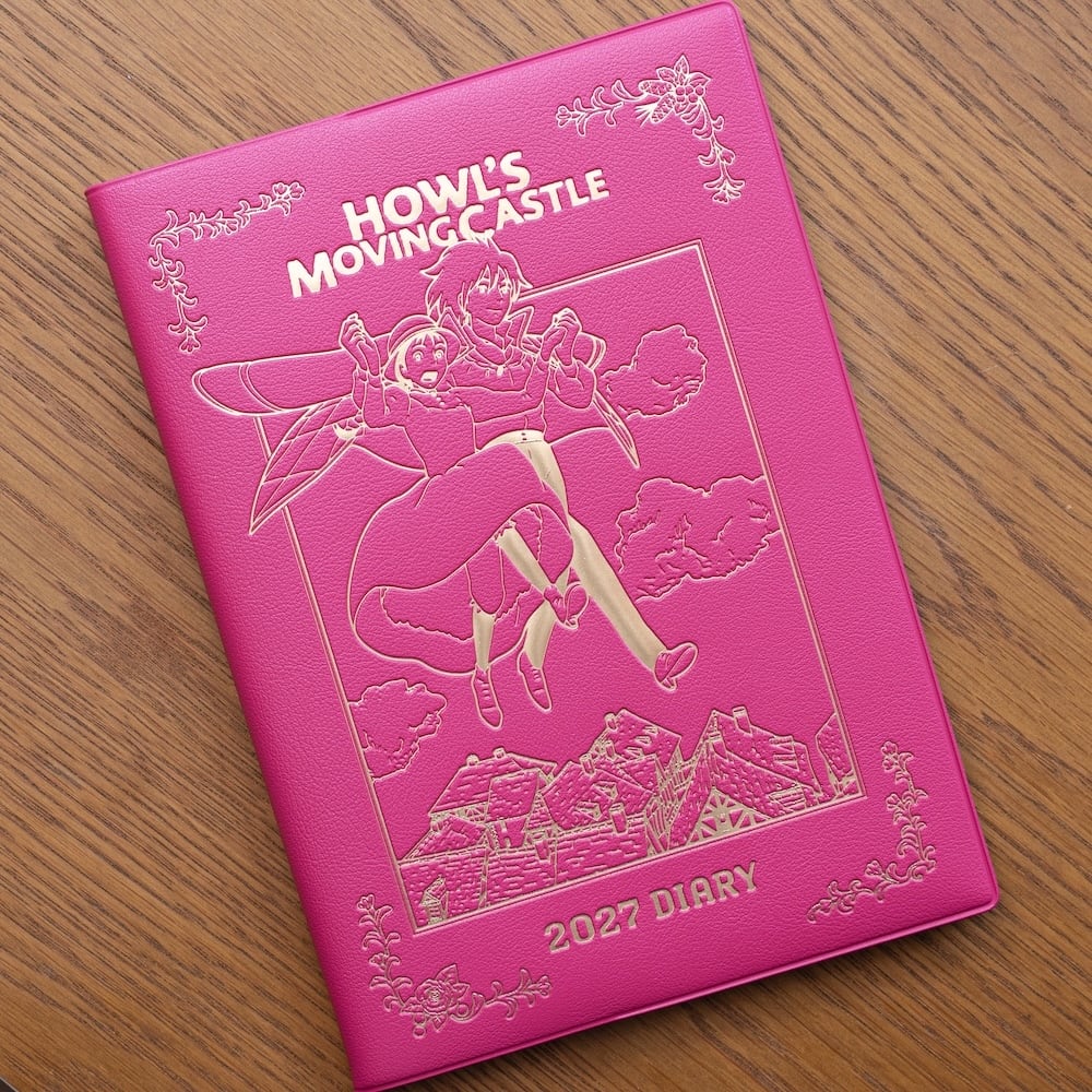 Studio Ghibli Howl’s Moving Castle 2027 B6 Weekly Diary & Planner HUS-27