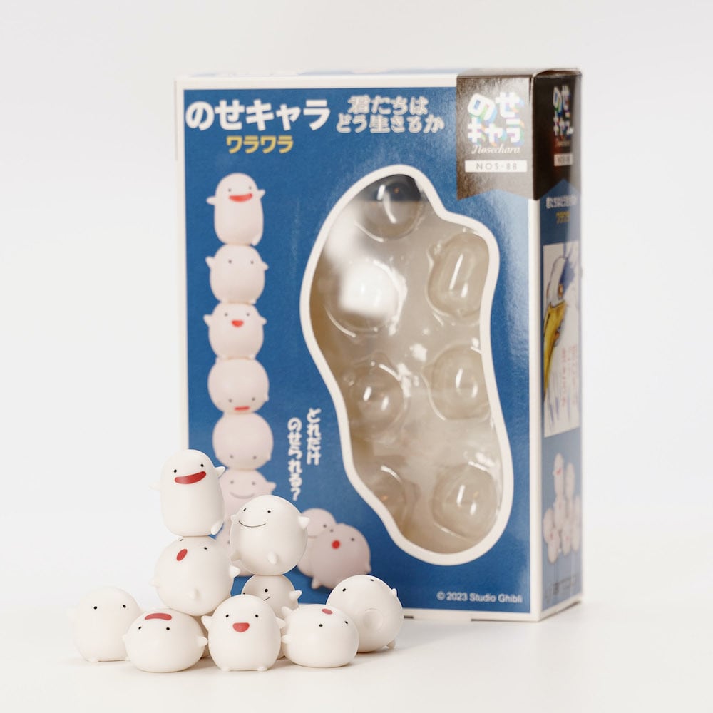 Studio Ghibli The Boy and the Heron Warawara Nosechara Balancing Figure Set