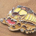 Studio Ghibli My Neighbour Totoro Catbus Metal Brooch GB-06