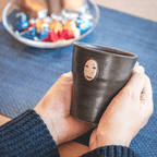 Studio Ghibli Spirited Away No-Face Shigaraki Ware Handmade Cup 200ml