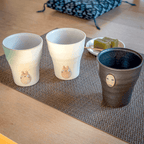 Studio Ghibli Spirited Away No-Face Shigaraki Ware Handmade Cup 200ml