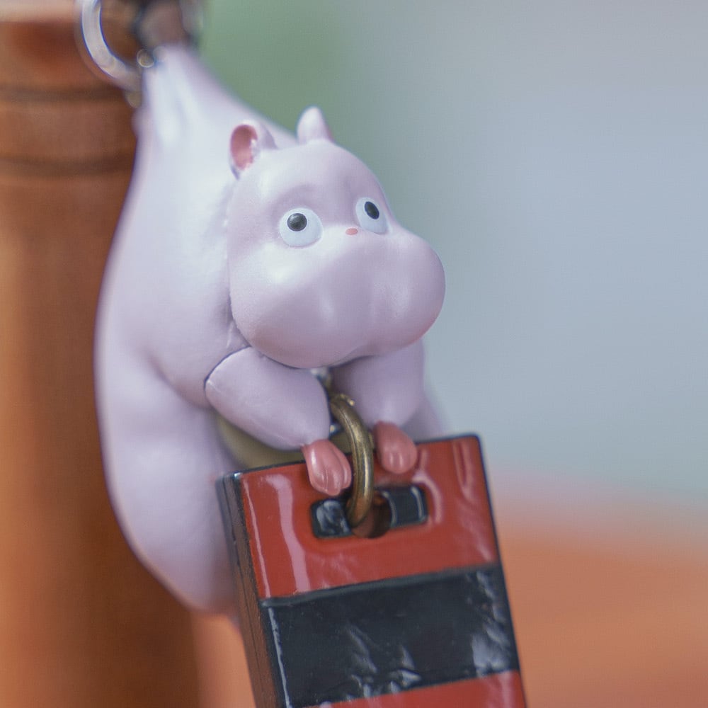 Studio Ghibli Spirited Away Boh Mouse & Bird Bath Token Moving 3D Keyring
