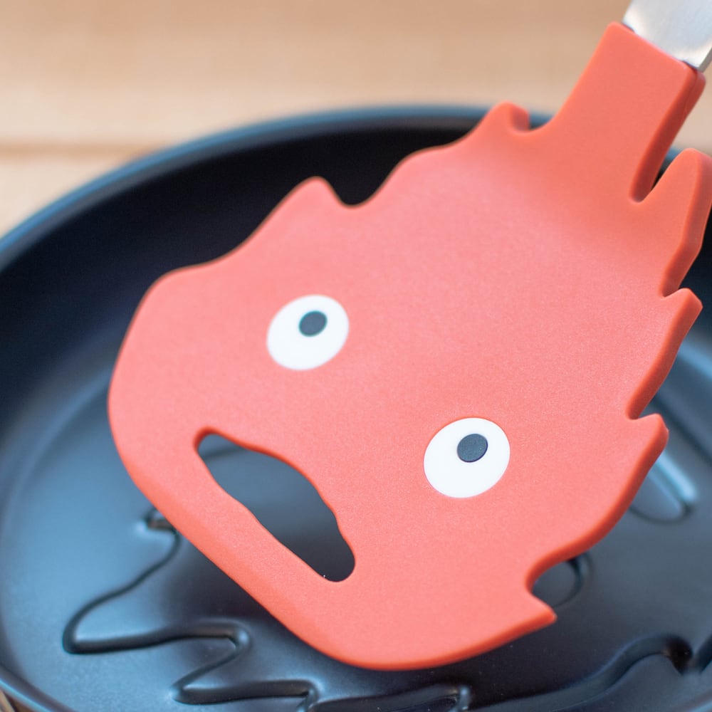 Studio Ghibli Howl’s Moving Castle Calcifer Spatula Kitchen Tool Made in Japan