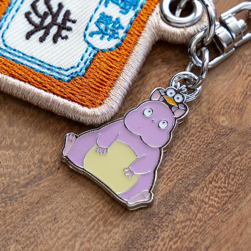 Studio Ghibli Spirited Away Embroidered Keyring – Outing Series
