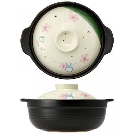 Studio Ghibli My Neighbour Totoro Sakura Japanese Donabe Clay Pot 900ml