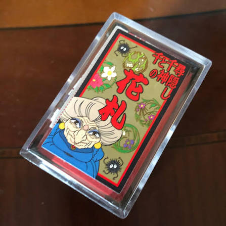 Studio Ghibli Spirited Away Hanafuda Japanese Playing Cards 48 Card Set