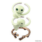 Studio Ghibli Princess Mononoke Kodama Triple Ring – Adjustable Size Rare Collectable
