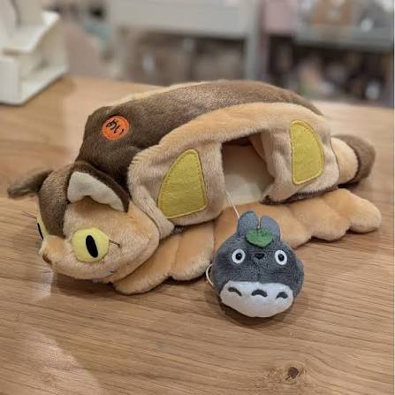 Studio Ghibli My Neighbour Totoro Catbus House M Plush with Big Totoro Mascot K-9850