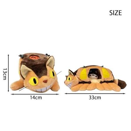 Studio Ghibli My Neighbour Totoro Catbus House M Plush with Big Totoro Mascot K-9850