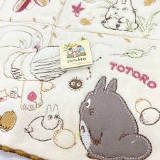 Studio Ghibli My Neighbour Totoro Autumn Colours Mini Towel