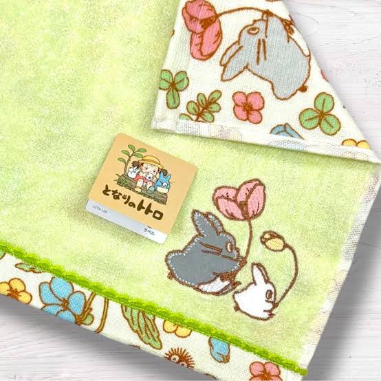Studio Ghibli My Neighbour Totoro Botanical Totoro Mini Towel