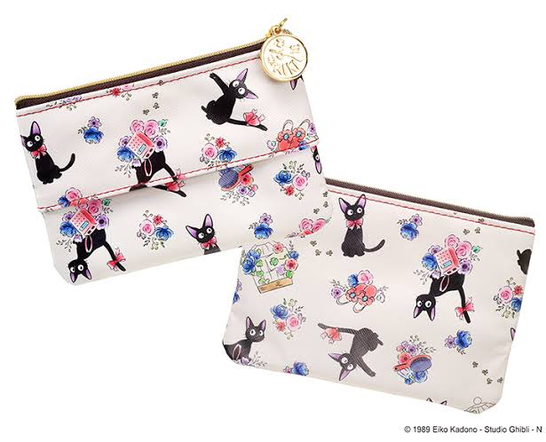 Studio Ghibli Kiki’s Delivery Service Watercolour Flowers Tissue Pouch