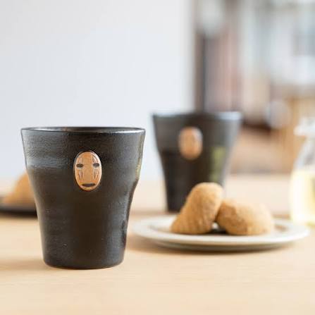 Studio Ghibli Spirited Away No-Face Shigaraki Ware Handmade Cup 200ml