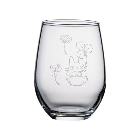 Studio Ghibli My Neighbor Totoro Totoro & White Clover Glass Tumbler 325ml – Noritake Japan