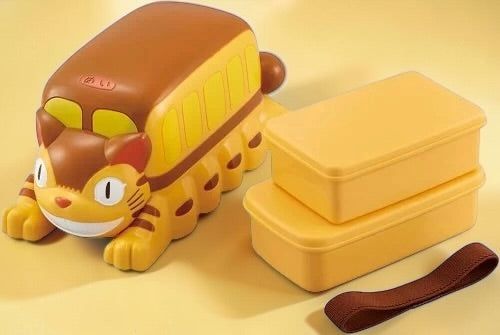 Studio Ghibli My Neighbour Totoro Catbus 3D Lunch Box Set