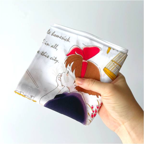 Studio Ghibli Kiki’s Delivery Service Kiki Profile Large Handkerchief