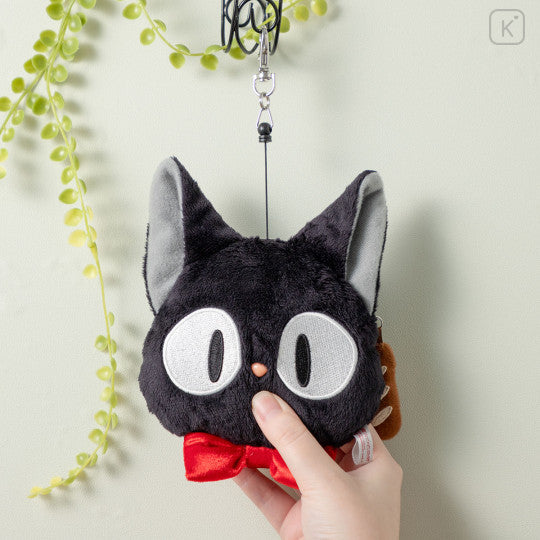 Studio Ghibli Kiki’s Delivery Service Jiji Reel Pass Case Card Holder with Zipper Pouch