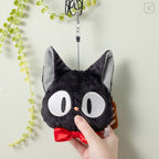 Studio Ghibli Kiki’s Delivery Service Jiji Reel Pass Case Card Holder with Zipper Pouch