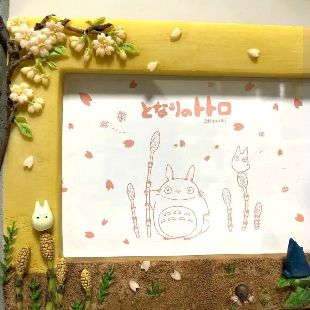 Studio Ghibli My Neighbor Totoro Wild Flowers Photo Frame – Spring