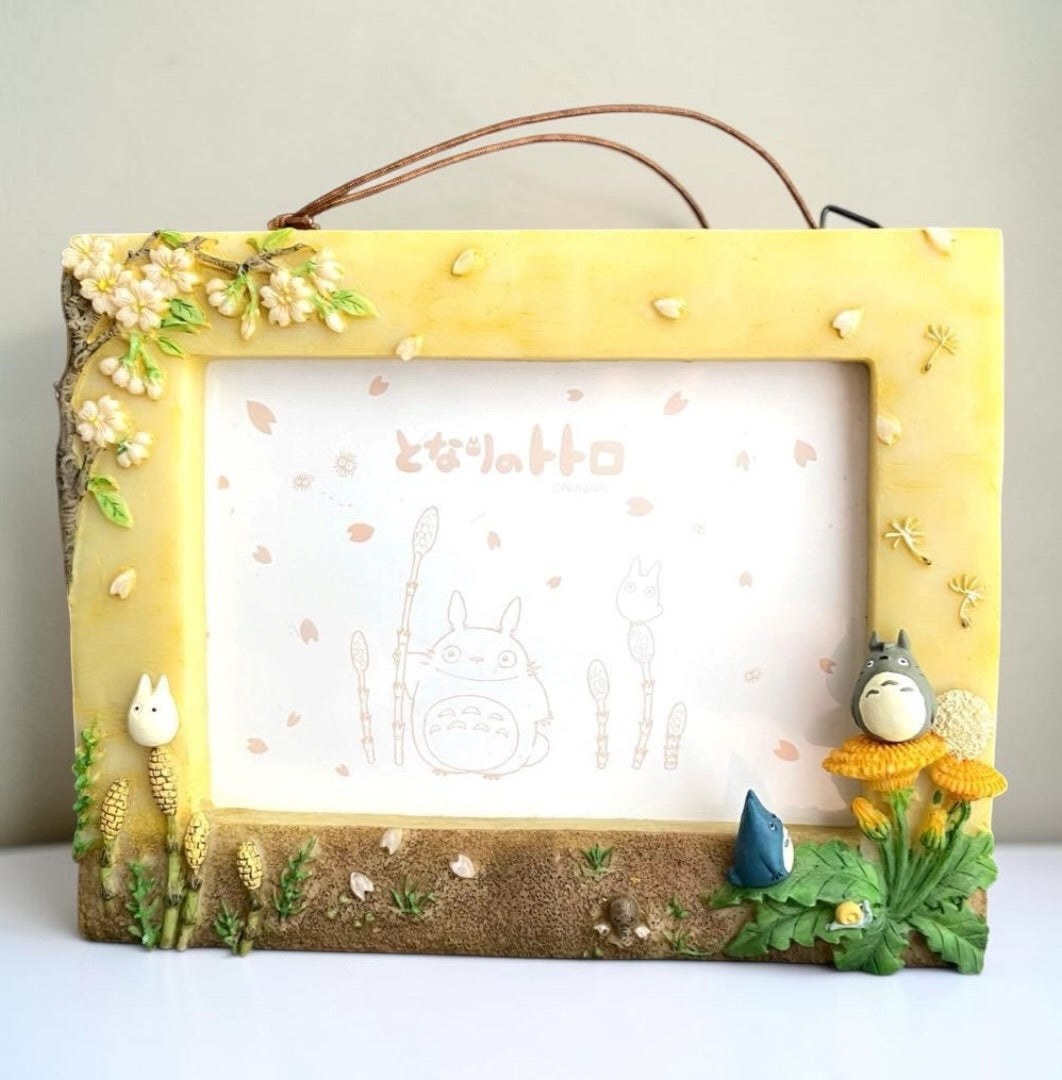 Studio Ghibli My Neighbor Totoro Wild Flowers Photo Frame – Spring