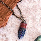Studio Ghibli Princess Mononoke San’s Crystal Dagger Necklace – Donguri Closet