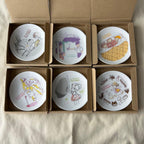 Studio Ghibli My Neighbour Totoro Story Collection Small Plates Complete Set of 6 – 2023 Japan Exclusive