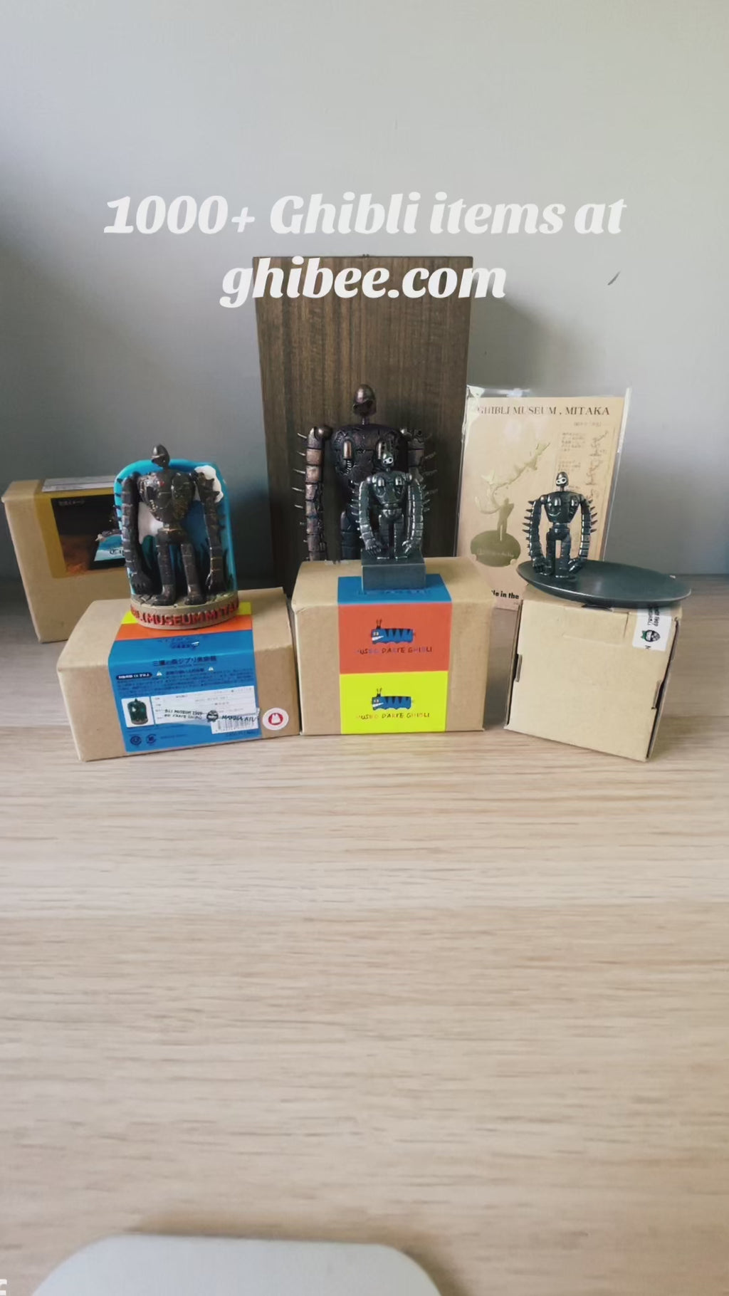 Studio Ghibli Castle in the Sky Robot Soldier Pewter Figure – Ghibli Museum Mitaka