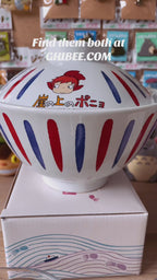 Studio Ghibli Ponyo Ramen Bowl 2008 Lawson Japan Exclusive Limited Edition