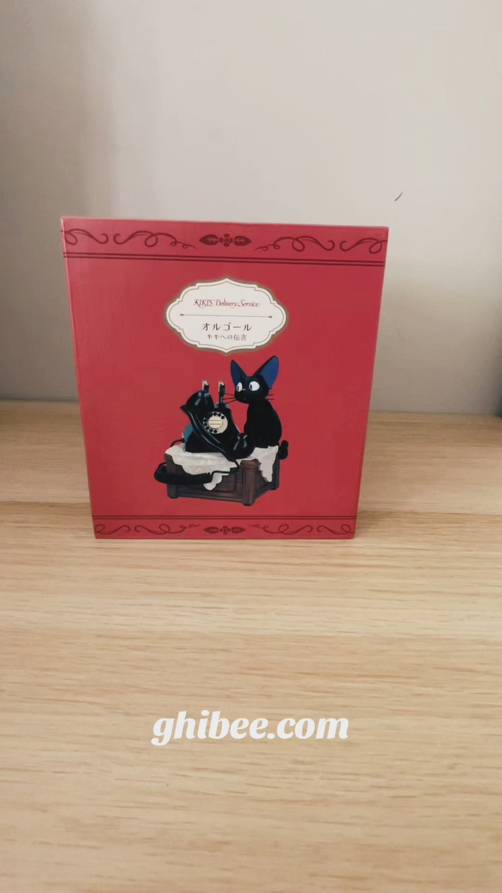 Studio Ghibli Kiki’s Delivery Service Music Box Jiji’s Message