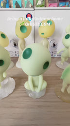 Studio Ghibli Princess Mononoke Kodama Sitting Glow-in-the-Dark Figure