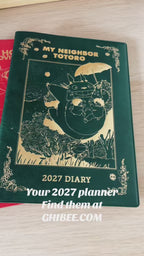 Studio Ghibli My Neighbour Totoro 2027 B6 Weekly & Monthly Schedule Planner TTR-27