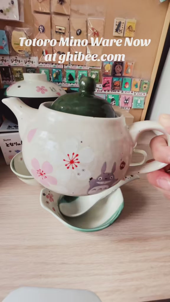Studio Ghibli My Neighbour Totoro Sakura Mino Ware Japanese Rice Bowl – Made in Japan
