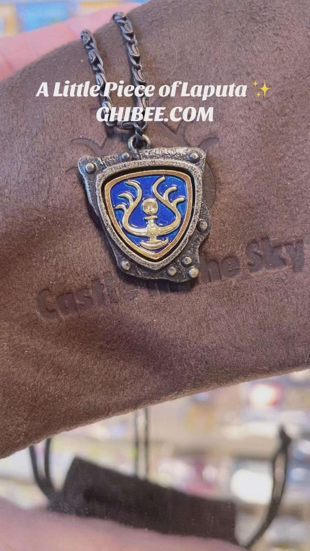 Studio Ghibli Castle in the Sky Laputa Crest Necklace – Ghibli Museum Mitaka