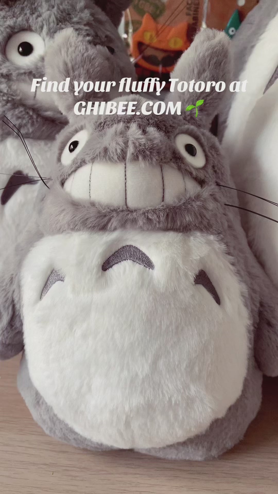 Studio Ghibli My Neighbour Totoro Big Totoro Fluffy Plush M 34cm