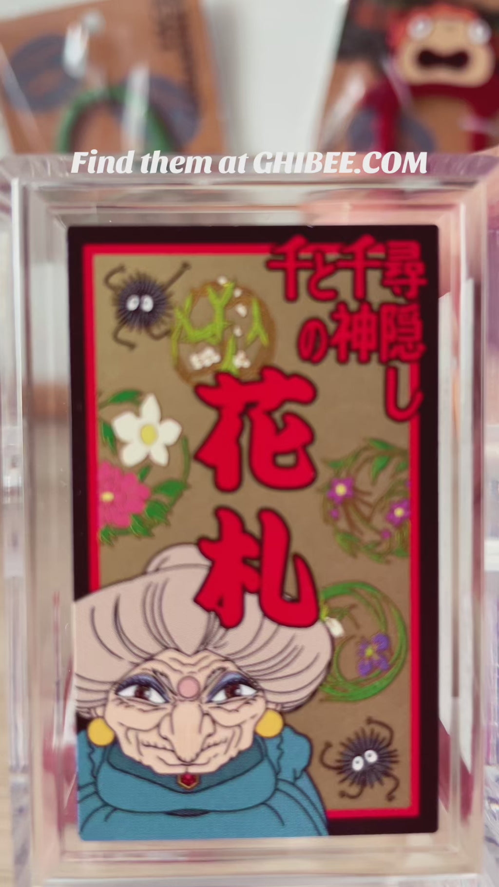 Studio Ghibli Spirited Away Hanafuda Japanese Playing Cards 48 Card Set