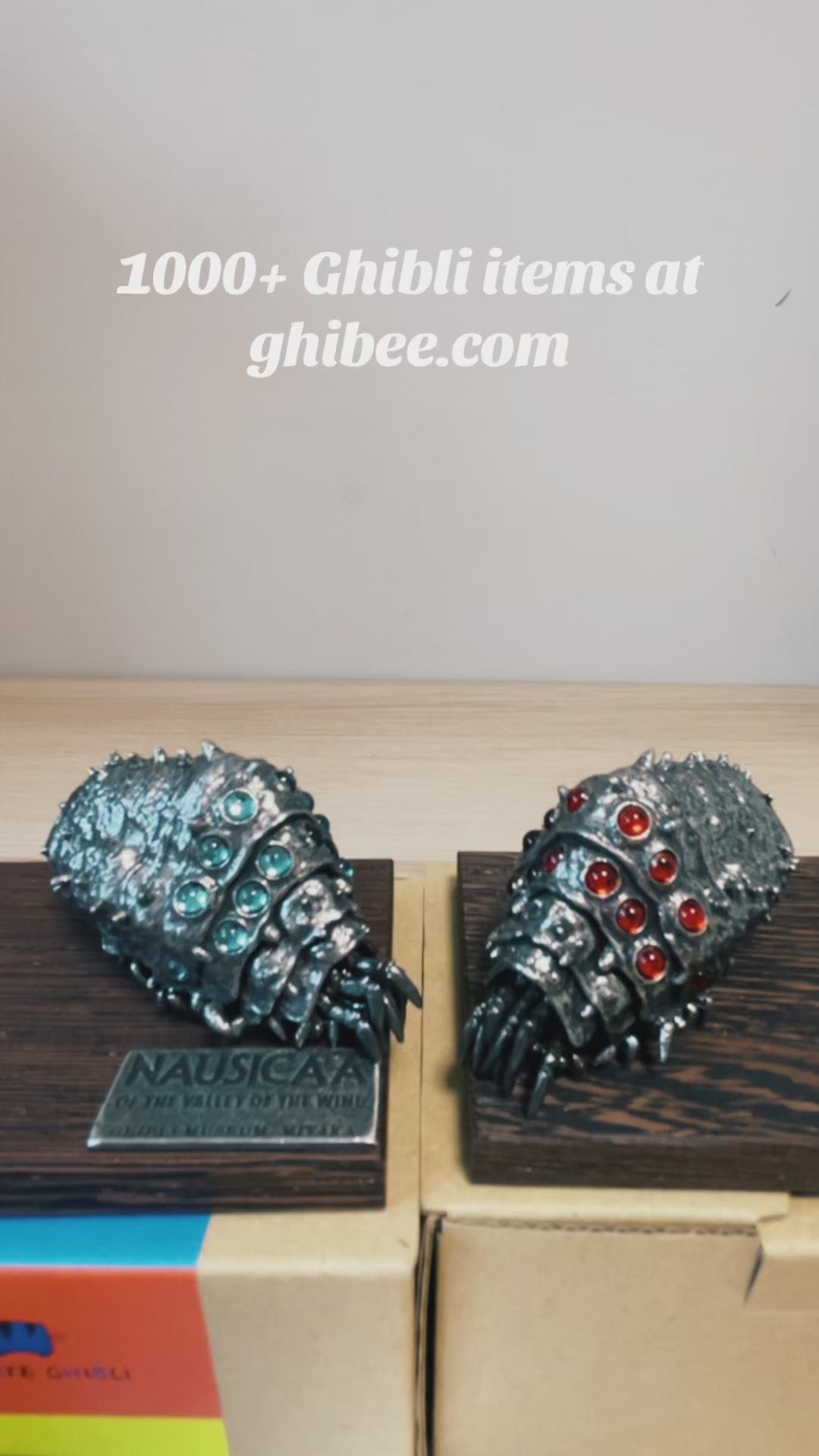 Studio Ghibli Nausicaä of the Valley of the Wind Ohmu Blue Eyes Metal Figure – Ghibli Museum Mitaka