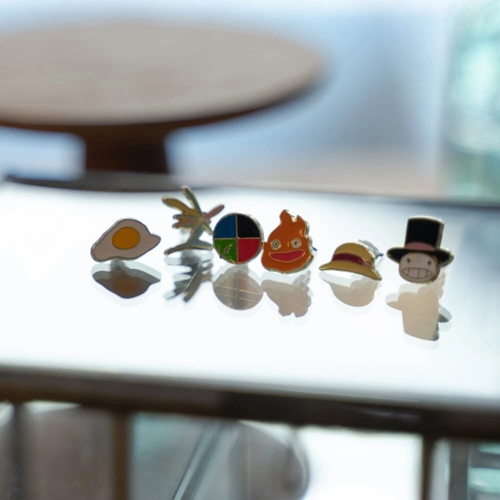 Studio Ghibli Howl’s Moving Castle Howl’s Accessories Clip-On Earrings Set