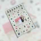 Studio Ghibli Kiki’s Delivery Service Jiji Face A7 Ring Memo Pad – 80 Sheets