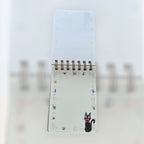 Studio Ghibli Kiki’s Delivery Service Jiji Face A7 Ring Memo Pad – 80 Sheets