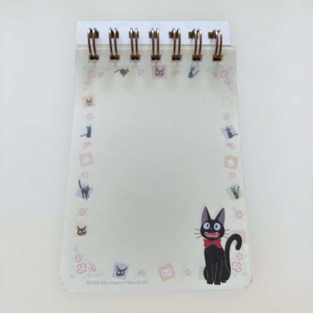 Studio Ghibli Kiki’s Delivery Service Jiji Face A7 Ring Memo Pad – 80 Sheets