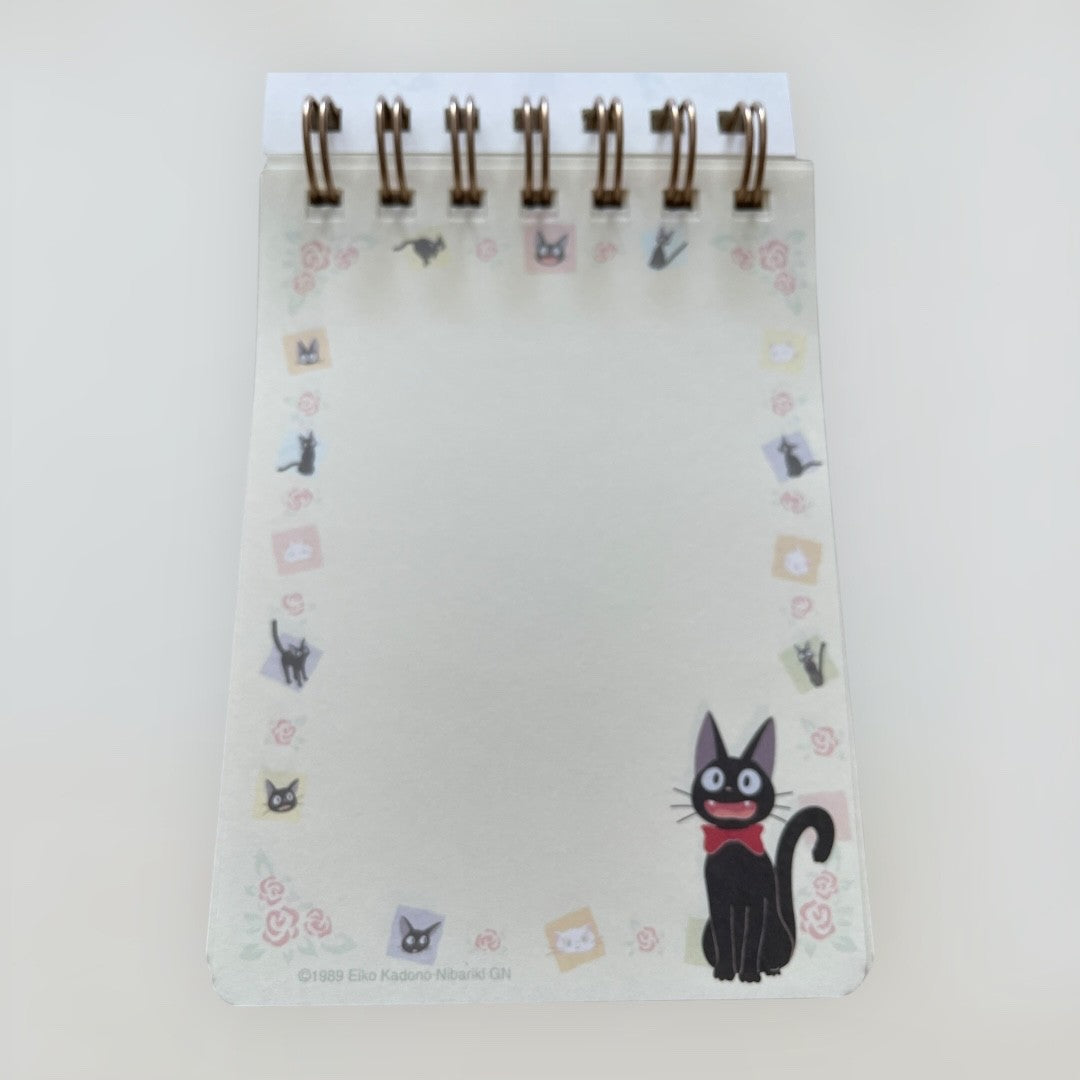 Studio Ghibli Kiki’s Delivery Service Jiji Face A7 Ring Memo Pad – 80 Sheets